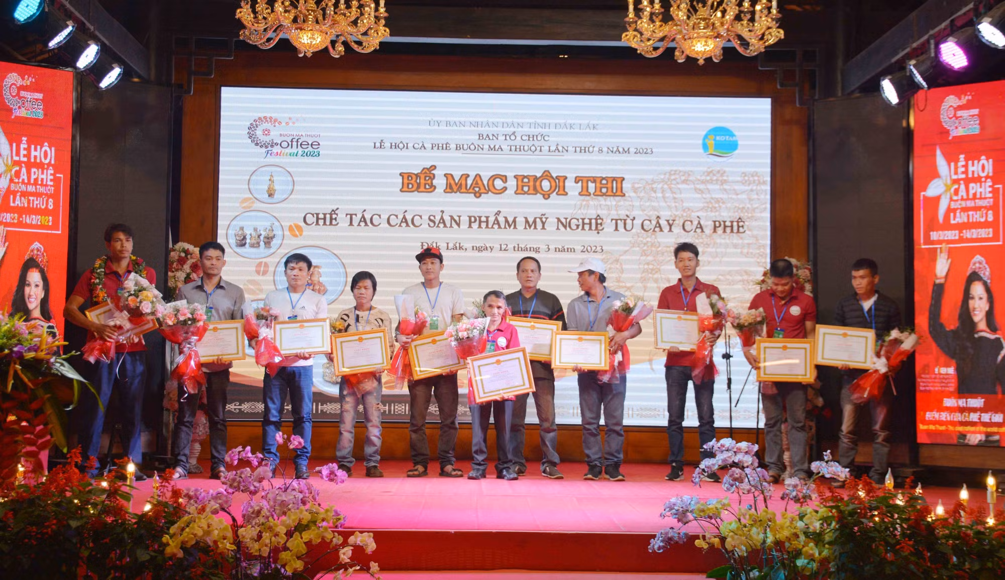 Lễ hội Cà phê Buôn Ma Thuột lần thứ 8: Bế mạc Hội thi chế tác các sản phẩm mỹ nghệ từ cây cà phê ảnh 4