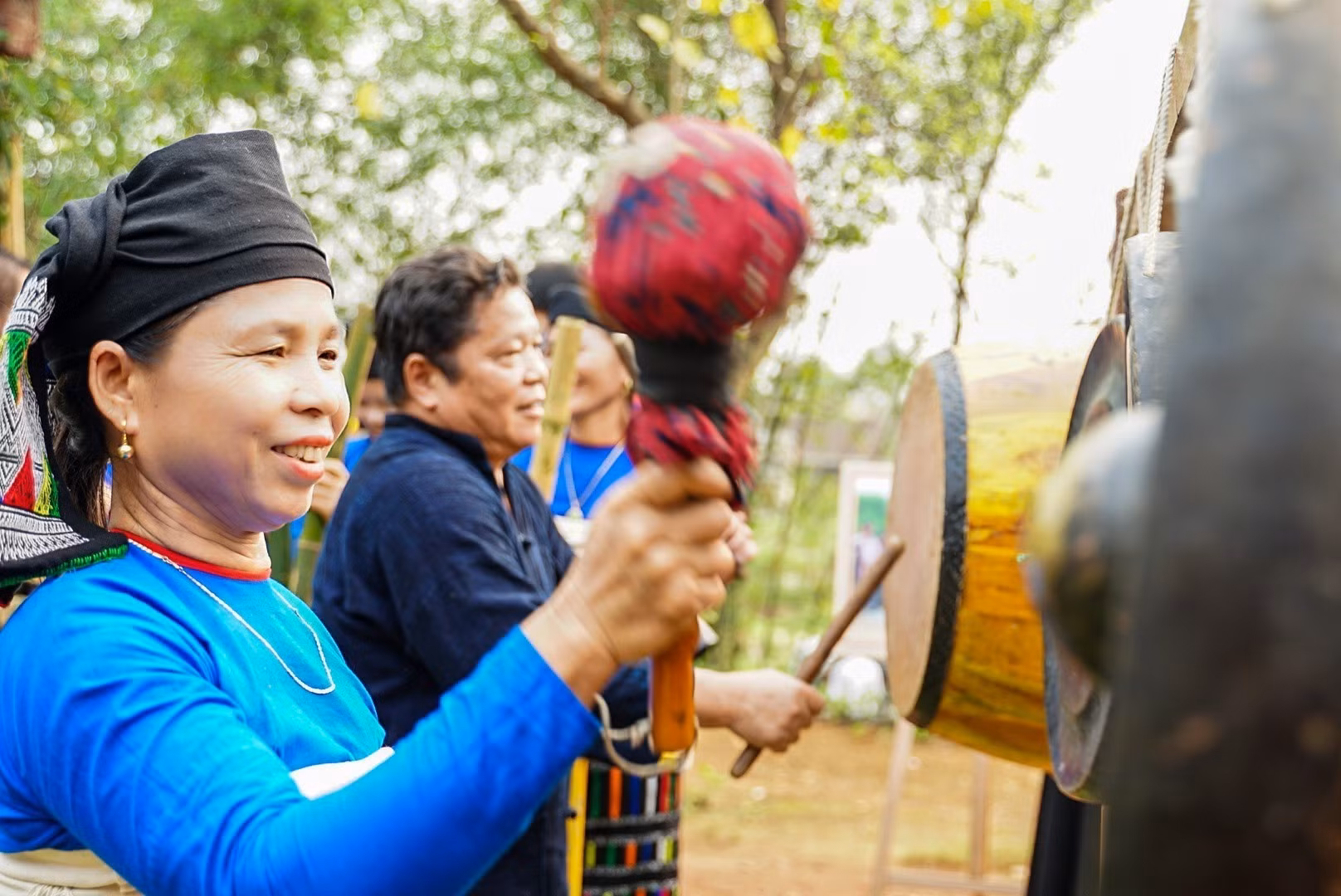 Tái hiện Lễ Chá Mùn của người Thái đen (Thanh Hóa) ảnh 24