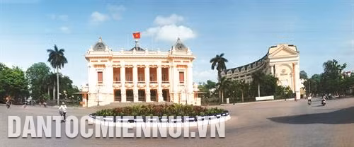 Nhà Hát Lớn, một biểu tượng cho kiến trúc Pháp tại Hà Nội
