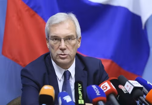 Đại diện thường trực của Nga tại NATO, ông Alexander Grushko. Ảnh:: AFP/ TTXVN