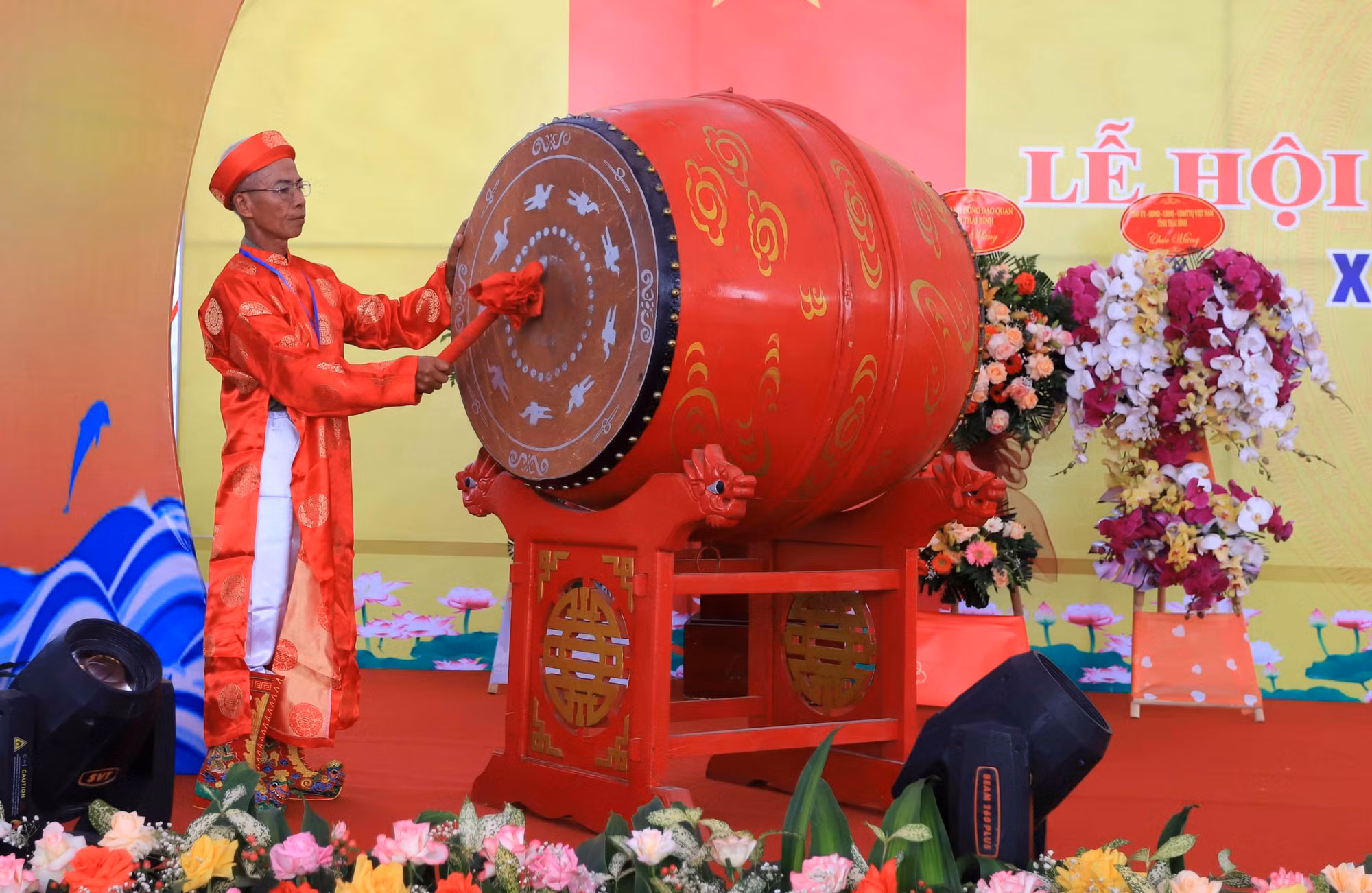 Lưu truyền bản sắc văn hóa Lễ hội truyền thống đền Đồng Bằng ảnh 1