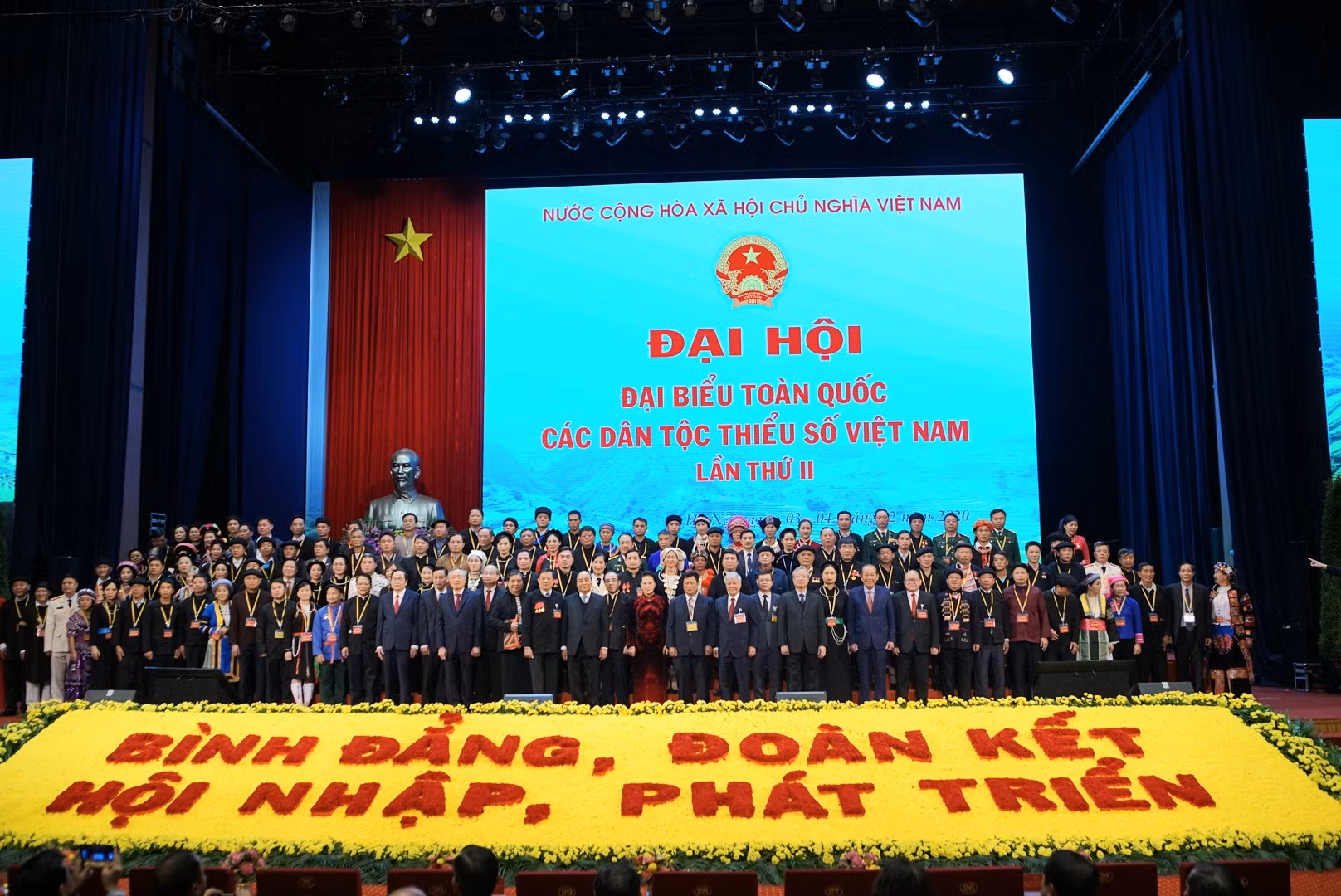 Khai mạc trọng thể Đại hội đại biểu toàn quốc các dân tộc thiểu số lần thứ II năm 2020 ảnh 9
