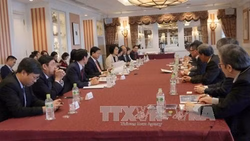 Quang cảnh buổi làm việc. Ảnh: Tiến Lực – TTXVN