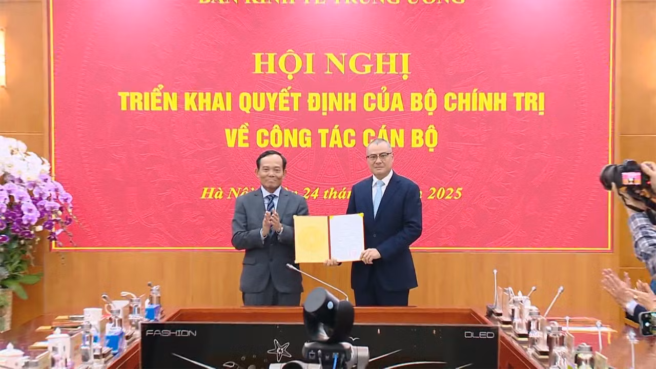 Ông Phạm Đại Dương giữ chức Phó Trưởng Ban Kinh tế Trung ương