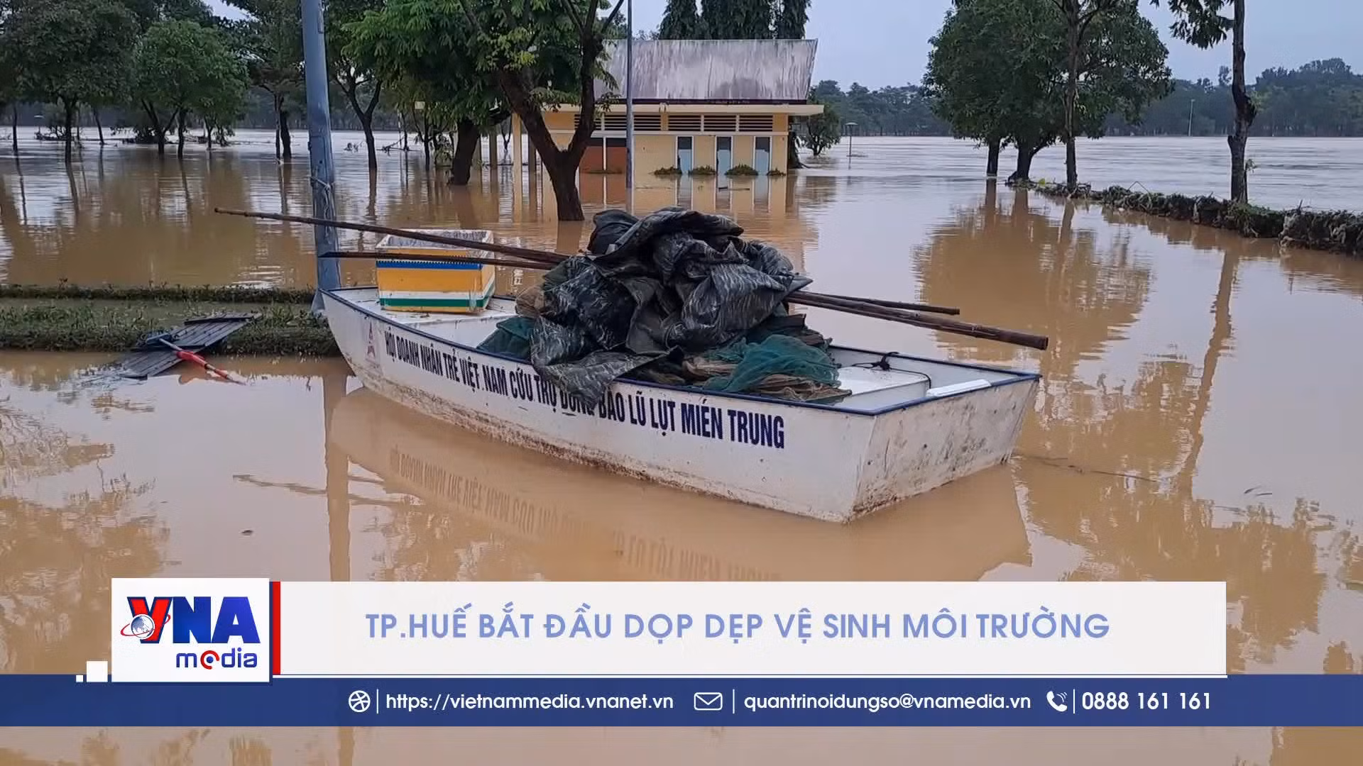 TP Huế bắt đầu dọp dẹp vệ sinh môi trường