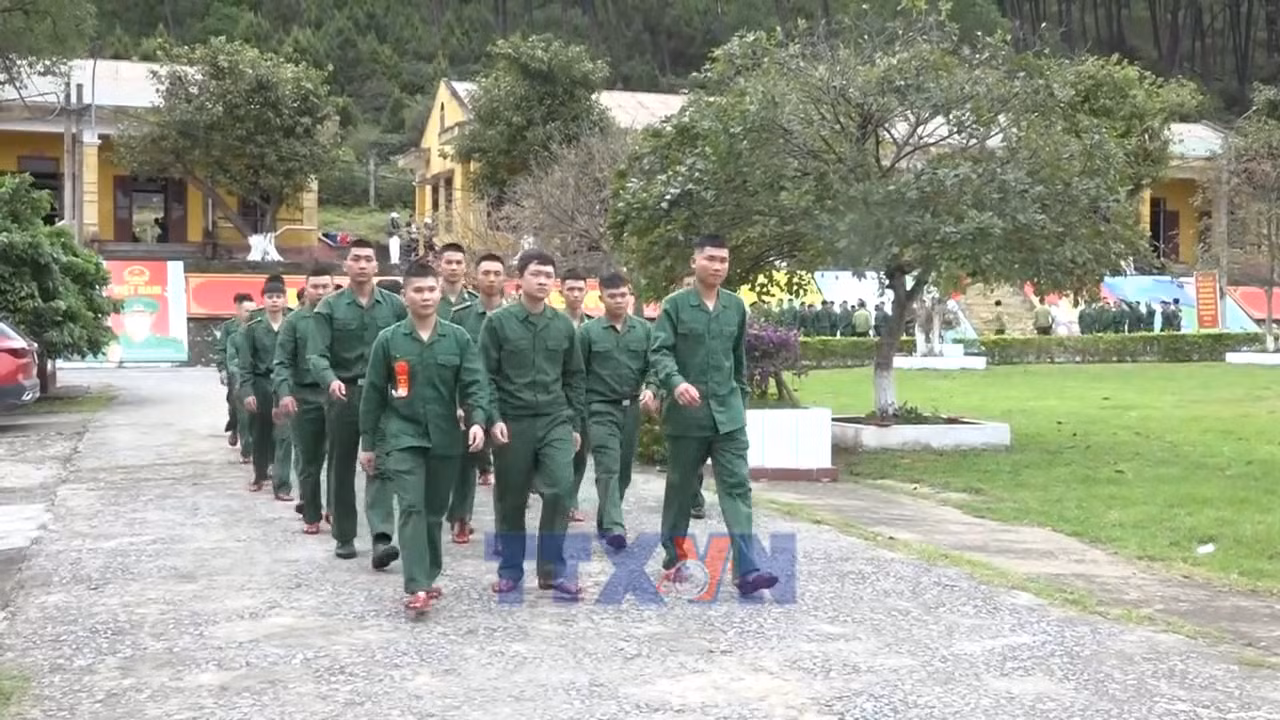 Ngày đầu trong quân ngũ của các tân binh Quảng Trị