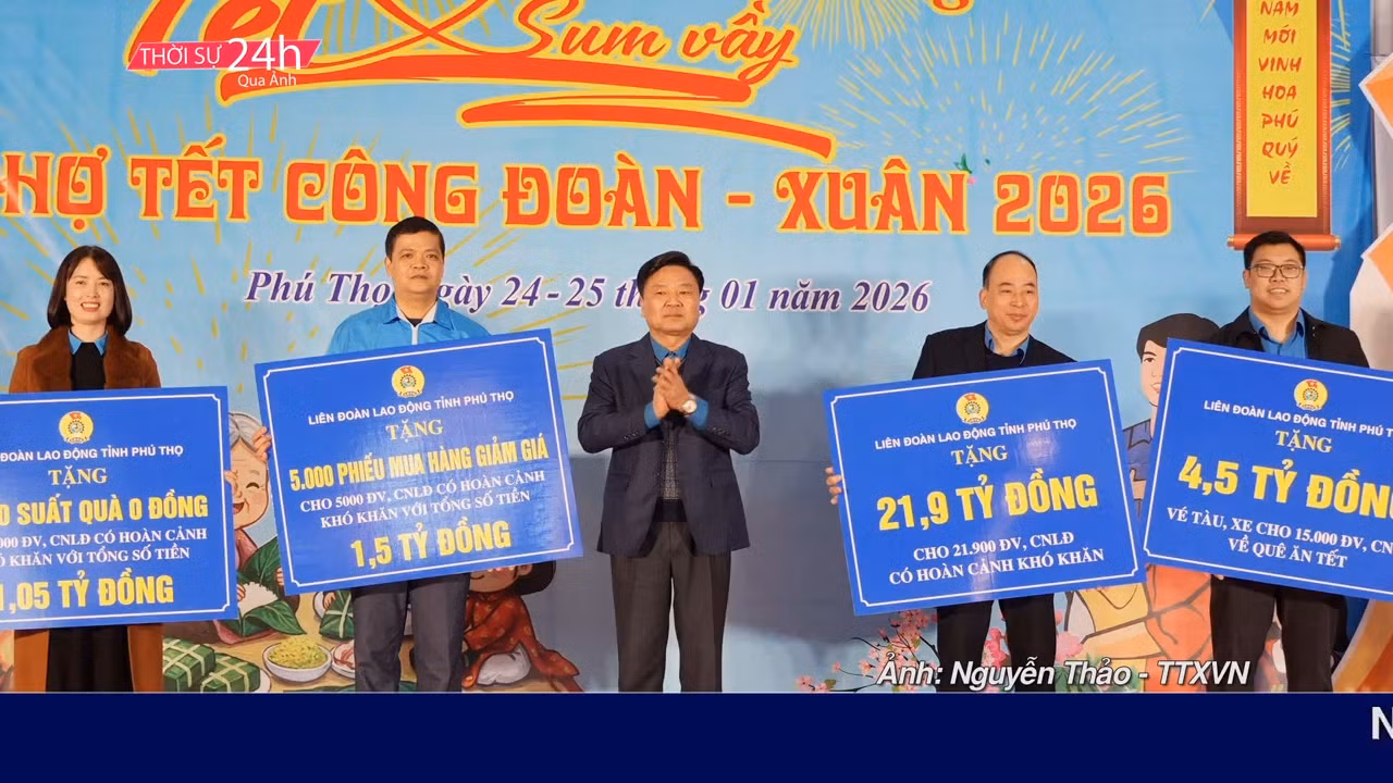 Thời sự 24h qua ảnh 24/1