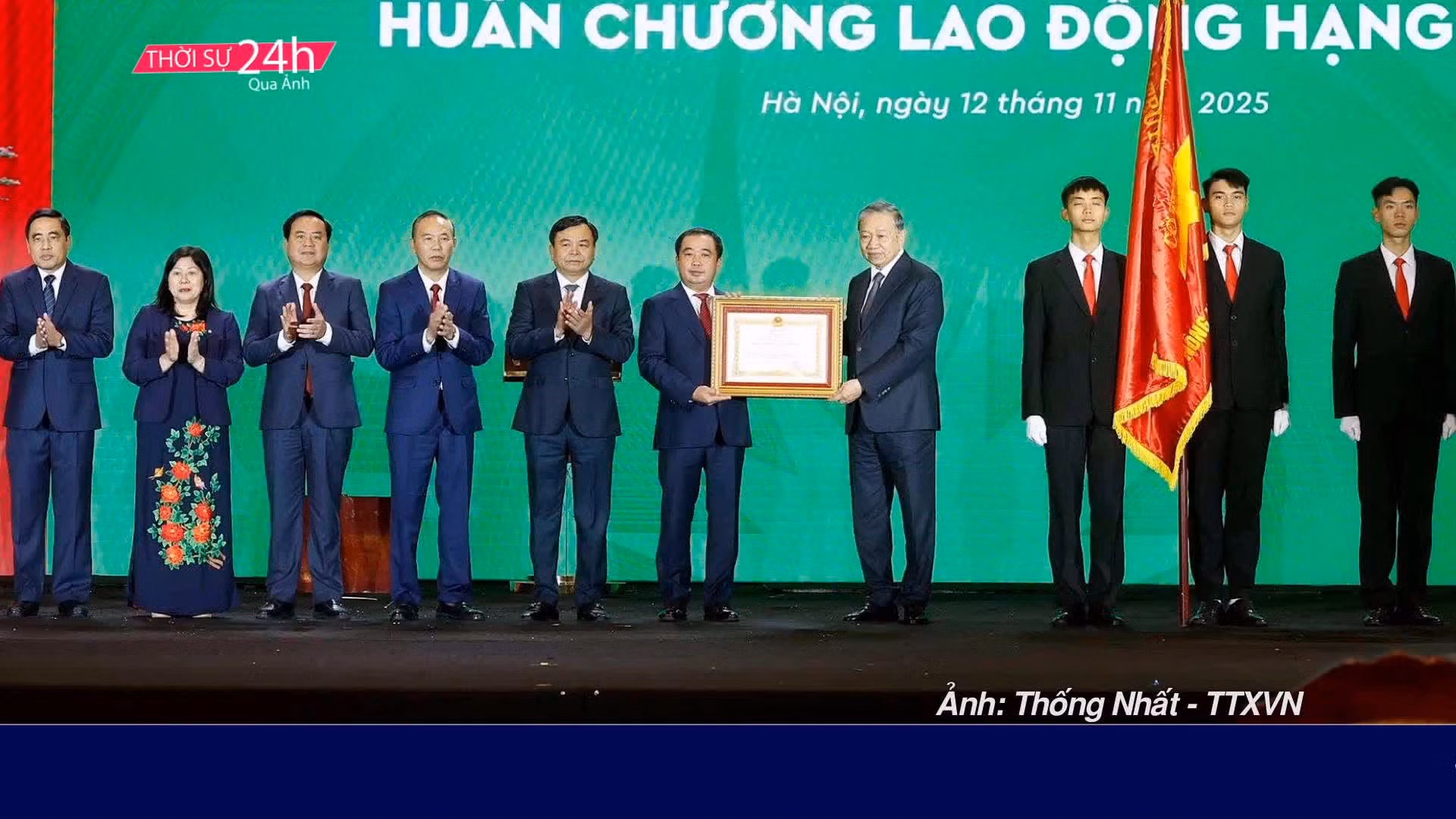 Thời sự 24h qua ảnh chiều 12/11