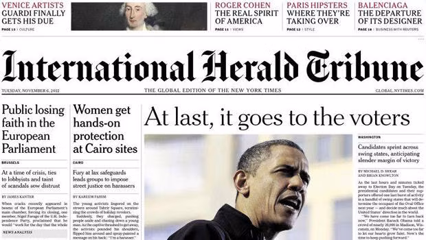 New York Times đổi tên tờ báo lâu đời nhất nước Mỹ ảnh 1