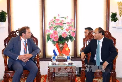 Thủ tướng Nguyễn Xuân Phúc tiếp Phó Cao Ủy Chương trình Đồng bằng Hà Lan ảnh 1