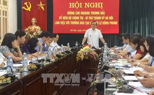 Đổi mới, nâng cao chất lượng đào tạo, bồi dưỡng cán bộ Thủ đô ảnh 1