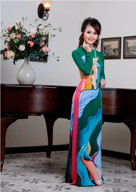 Thí sinh Miss Photo 2017 khoe đường cong quyến rũ với trang phục áo dài ảnh 5