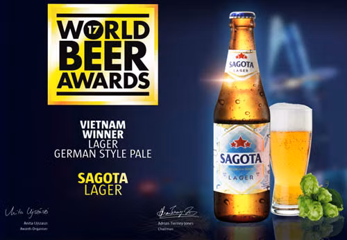 Sản phẩm bia Sài Gòn – Bình Tây được vinh danh tại Giải thưởng bia Thế giới 2017 ảnh 1
