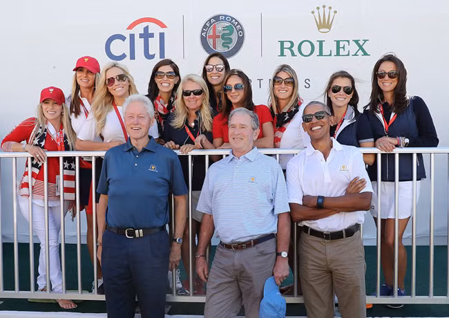 Ba cựu Tổng thống Mỹ rủ nhau dự giải golf, không có ông Trump ảnh 2