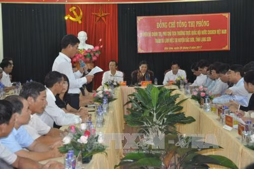 Phó Chủ tịch Quốc hội Tòng Thị Phóng thăm và làm việc tại tỉnh Lạng Sơn ảnh 1