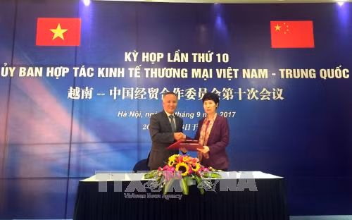 Quan hệ thương mại Việt Nam - Trung Quốc tiếp tục phát triển tích cực ảnh 1