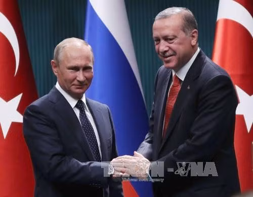 Hội đàm Putin - Erdogan bàn hàng loạt vấn đề 'nóng' ảnh 1