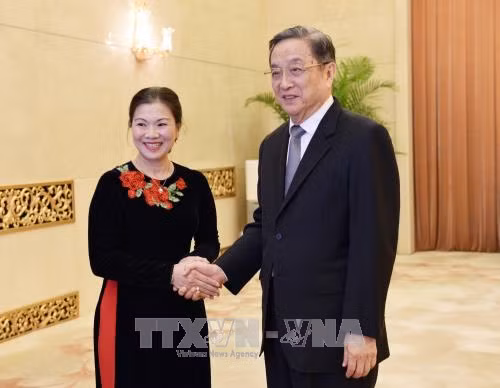 Chính Hiệp Trung Quốc coi trọng quan hệ với Mặt trận Tổ quốc Việt Nam ảnh 1