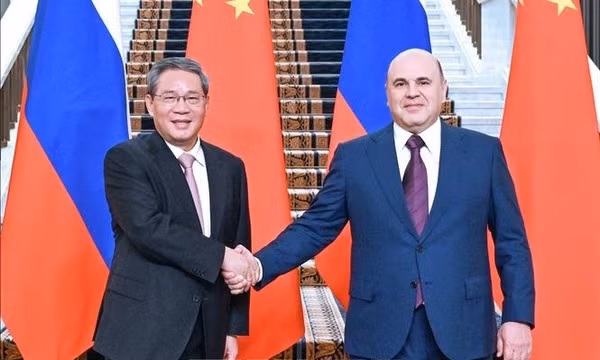 Nga, Trung Quốc nhất trí tăng cường hợp tác trên nhiều lĩnh vực