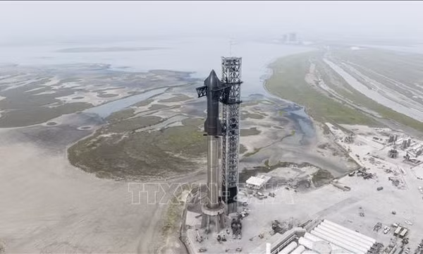 SpaceX ấn định lịch phóng thử nghiệm chuyến bay thứ 8 của Starship