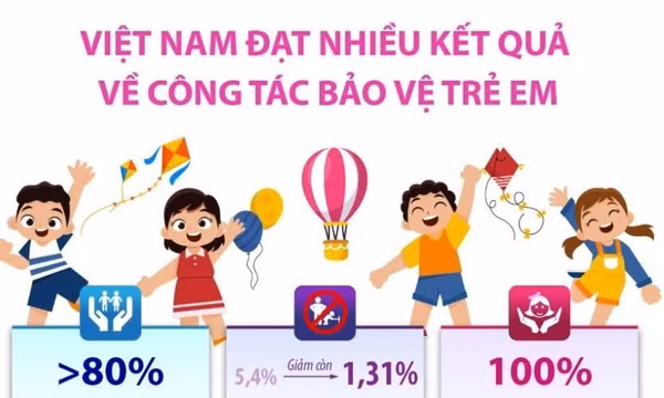 Việt Nam đạt nhiều kết quả về công tác bảo vệ trẻ em