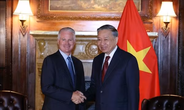 Tổng Bí thư, Chủ tịch nước Tô Lâm tiếp Chủ tịch Tập đoàn Warburg Pincus