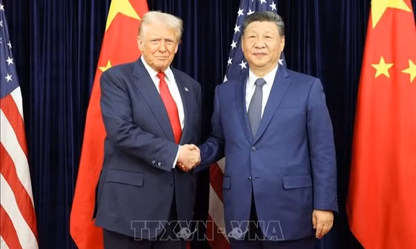 Lãnh đạo Mỹ - Trung hội đàm trong bối cảnh căng thẳng thương mại