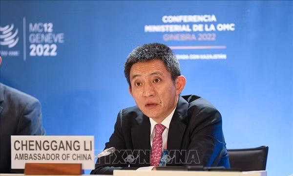 Trung Quốc thay đại diện trường trực tại WTO
