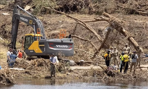 Lũ quét tại Mỹ: Trên 160 người vẫn mất tích