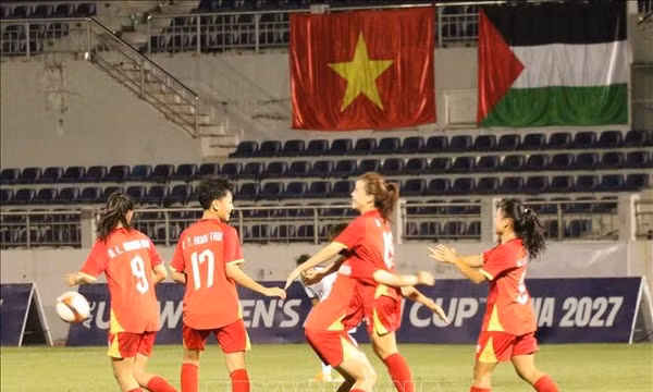 U17 nữ Việt Nam giành vé vào Vòng Chung kết Giải Bóng đá U17 nữ châu Á 2027