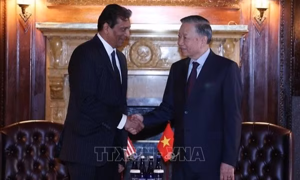 Tổng Bí thư, Chủ tịch nước Tô Lâm tiếp lãnh đạo một số tập đoàn lớn của Hoa Kỳ