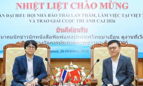 Báo chí Việt Nam – Thái Lan tăng cường hợp tác trong kỷ nguyên số