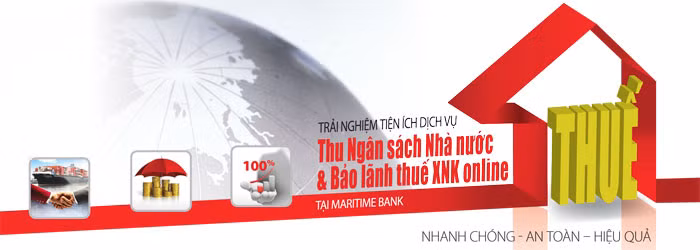 Bảo lãnh thuế xuất nhập khẩu online tại ngân hàng ảnh 1