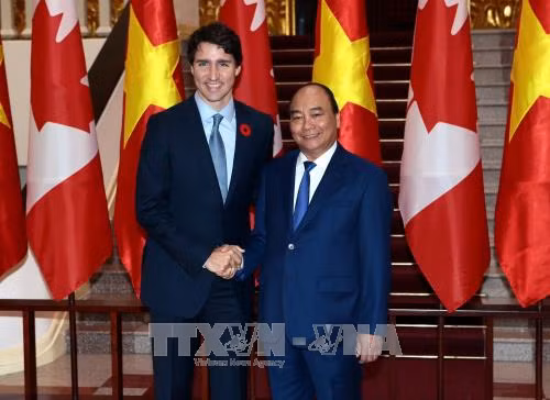 Tuyên bố chung xác lập quan hệ Đối tác toàn diện Việt Nam - Canada ảnh 1