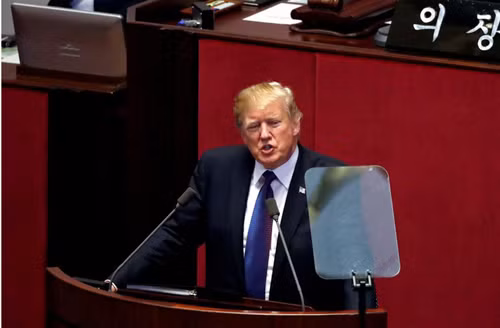 Thông điệp cứng rắn của Tổng thống Trump tới Triều Tiên: 'Đừng thử thách chúng tôi' ảnh 1