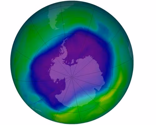 Lỗ hổng ozone tại Nam Cực nhỏ nhất trong gần 3 thập kỷ ảnh 1