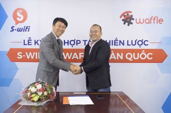 S-wifi và Waffle Hàn Quốc ký kết hợp tác phát triển Social Wifi Marketing ảnh 1