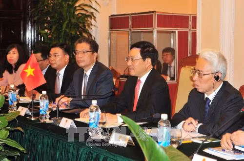 Phó Thủ tướng, Bộ trưởng Ngoại giao Phạm Bình Minh hội đàm với Bộ trưởng Ngoại giao Trung Quốc ảnh 2