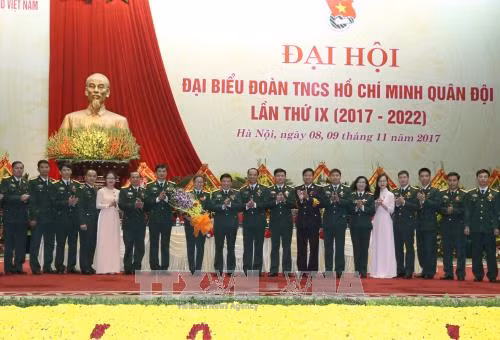 Bộ trưởng Quốc phòng dự Đại hội đại biểu Đoàn Thanh niên cộng sản Hồ Chí Minh Quân đội ảnh 1
