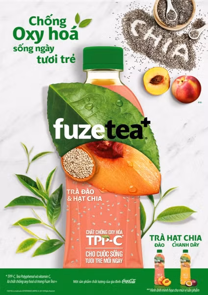 Coca-Cola Việt Nam ra mắt FUZETEA chống Ôxy-hóa ảnh 1