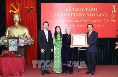 Truy tặng Huân chương Sao Vàng cho đồng chí Nguyễn Văn Kỉnh ảnh 1