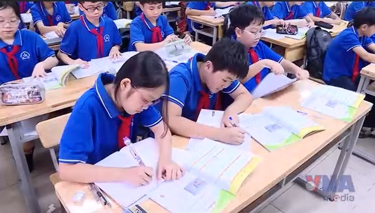 Những tiết học đầu tiên năm học mới 