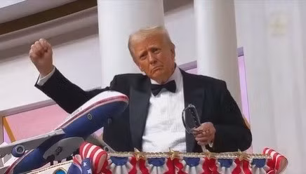 Ông Trump gây sốt tại buổi dạ hội nhậm chức