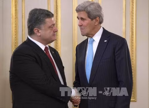 Ngoại trưởng Kerry xác nhận khả năng Mỹ cấp vũ khí cho Ukraine ảnh 1