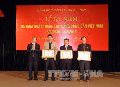 TTXVN kỷ niệm 85 năm Ngày thành lập Đảng ảnh 1