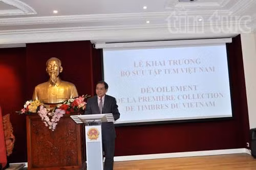 Pháp phát hành bộ tem giới thiệu hình ảnh Việt Nam ảnh 1