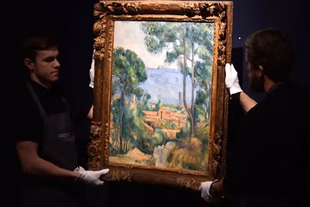Đấu giá bức tranh hiếm của danh họa Paul Cezanne ảnh 1