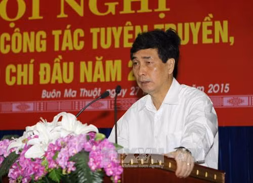 Ban Chỉ đạo Tây Nguyên thăm, chúc Tết các cơ quan báo chí ảnh 1