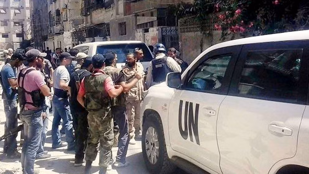 Hàng chục nhân viên LHQ đang bị giam giữ ở Syria ảnh 1