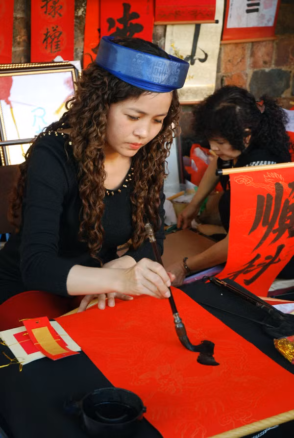 'Phố ông Đồ' ngày tết ảnh 9